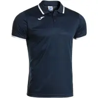 Joma Combi Premium Short Sleeve Polo Blauw 9-10 Years Jongen