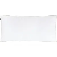 Beliani ETNA - Hoofdkussen 3 vakken - Wit - 40 x 80 cm - Laag - Eendenveren