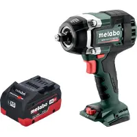 Metabo SSW 18 LTX 800 BL accu-slagmoersleutel 18 V 800 Nm 1/2" borstelloos + 1x LiHD accu 5,5 Ah - zonder oplader