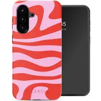 Selencia Vivid Backcover voor de Samsung Galaxy A57 (5G) - Dream Swirl Pink