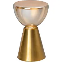 Eth Gouden tafellamp Lisa Ø 17cm