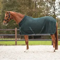 QHP Showdeken Avélie Jungle Green - 185 - Regendeken