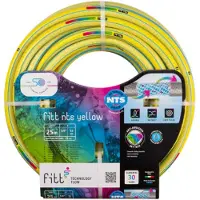 Fitt Professionele tuinslang, 3/4 inch, 25 meter, gele kleur (NTS)