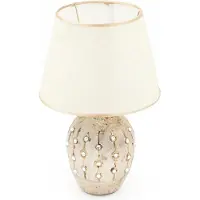Light & Living Tafellamp / Decoratielamp - Keramiek - Beige