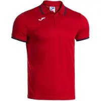 Joma Combi Premium Short Sleeve Polo Rood 4-5 Years Jongen