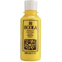Ecola plakkaatverf 200 Geel 250ML
