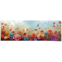 Reinders! Poster Bloemenveld - 53 x 158 - Papier -