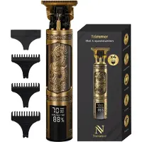 Nuvance - Tondeuse Mannen - LED Display - Incl Opzetstukken - Baardtrimmer en Trimmer Mannen - Usb C Oplaadbaar - Clipper