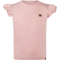 Koko Noko T-shirt roze Meisjes Katoen Ronde hals Effen - maat 92