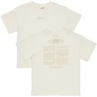 LEVV T-shirt met backprint ecru Jongens Katoen Ronde hals Backprint - maat 164