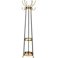 Kare design Kapstok Luna zwart en goud