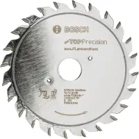 Bosch Voorritsblad Top Precision Laminated Panel 125 x 20 x 2,83,6 mm, 12+12 1st - 2608642131
