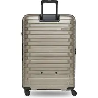 Pactastic Collection 04 THE LARGE + 4 wielen Trolley L 75 cm met uitbreidingsplooi beige