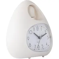 Karlsson Wekker Blob Bell - Wit - 12x8x13.7cm - Modern - Wekker voor slaapkamer - Wekkers