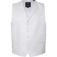 JP 1880 Regular Fit Vest ecru, Effen