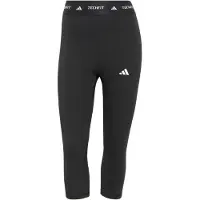 Adidas Sportbroek 'TECHFIT Capri' nachtblauw / zwart / wit