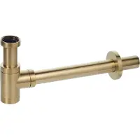 Ben Design sifon 1x1/4 inch geborsteld messing