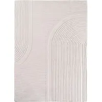 Muratap Japandi vloerkleed pompei hoogpolig scandinavisch design 3d-effect -