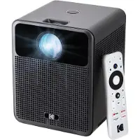 Kodak FLIK HD10 Projector: LED-projector, 1080p, Android TV, Wi-Fi, Bluetooth, Chromecast / 200 ANSI lumen / projectie tot 150 inch / met afstandsbediening