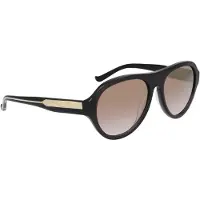 DKNY Zonnebril DO514S 56/17/140 ZWART CRYSTAL/BROWN GESCHADUWD GESPIEGELD acetaat unisex DO514S