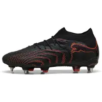 Puma Future 9 Ultimate IJzeren-Nop Voetbalschoenen (SG) Zwart Rood