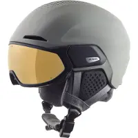 Alpina Skihelm Alto Q Lite Moon/Grey Matt (Gold Mirror)-59 - 63 cm