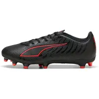 Puma Ultra 6 Play FG/AG Eclipse - Zwart/Rood