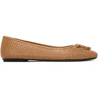 Pinko Ballerina 'MAX 11 BALLERINA NAPPA Scarpe' donkerbeige