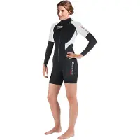 Mares 2nd Skin She Dives 1.5 Mm Dames Shorty Met Lange Mouwen