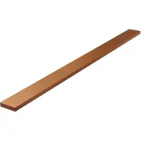 Brauer los multifunctioneel tegelinlegrooster 100cm geborsteld koper PVD