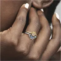 Pandora Ring Celestial Sun Goud 162674C01-54