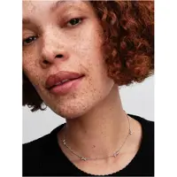 Pandora Timeless - Dames Ketting - Zilver & Transparant