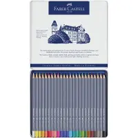Faber-Castell Metal Case 24 Watercolors Veelkleurig Kinderen