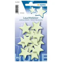 Herma 15019 Stickers Glow in the dark mini Stars - 7 stuks