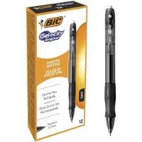 BIC Velocity Gel rollerball Zwart 12 Stuks