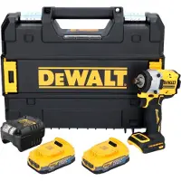 DeWalt DCF 921 NT accu-slagmoersleutel 18 V 400 Nm 1/2" borstelloos + TSTAK - zonder accu, zonder oplader