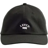 Levi's Pet 'Lazy Girl Logo Cap' zwart / wit