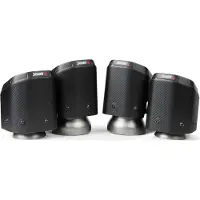 Akrapovic 2024+ BMW M5 (G90,G99) Hexagonal Carbon Fiber Tail Pipe Set