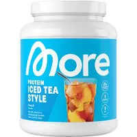 More Nutrition More Clear | Iced Tea Style Peach | Eiwit Limonade | Helder Eiwitpoeder | Proteïnepoeder zonder vet en zonder suiker |