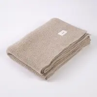 Moyha - plaid - woondeken - klassiek premium deken beige