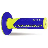 ItalyRacing PG801 Off-road schakel (22+25 mm, lengte 115 mm) fluorescerend geel/blauw (twee componenten) (801-252) (PG801YLF/BL)