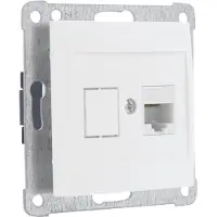 Q-Link RJ45 wandcontactdoos | UTP (2 x RJ45, Cat6, Horizontaal, Inbouw)