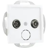 Q-Link Coax wandcontactdoos | | S2 (Radio/tv)