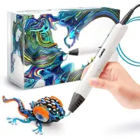 SCH 3D Pen Starterspakket - 3D Pen - Wit- 21cm x 14cm x 7cm