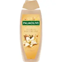 Palmolive Badschuim Vanilla Winterland | 1x 650ml - Vanille & Karamel | Grootverpakking - Winters Badschuim