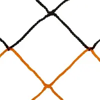 Sporti France Bic 4 Mm Pp Simple Mesh 120 7.50x2.50x2x2 M Goal Net Oranje