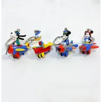 Mickey Mouse , Goofy And Donald Duck Sleutelhangers Set Van 4