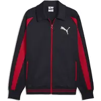 Puma Sportjas 'T7' navy / vuurrood / wit
