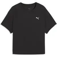 Puma Run coolCELL boxy T-shirt voor Dames, Zwart, Maat XS