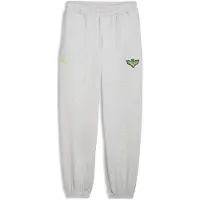 Puma Sportbroek 'LaMelo' lichtgrijs / lichtgroen / zwart